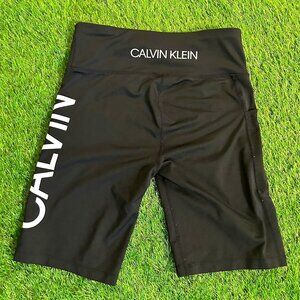 Calvin Klein Black Biker Shorts - Size Small